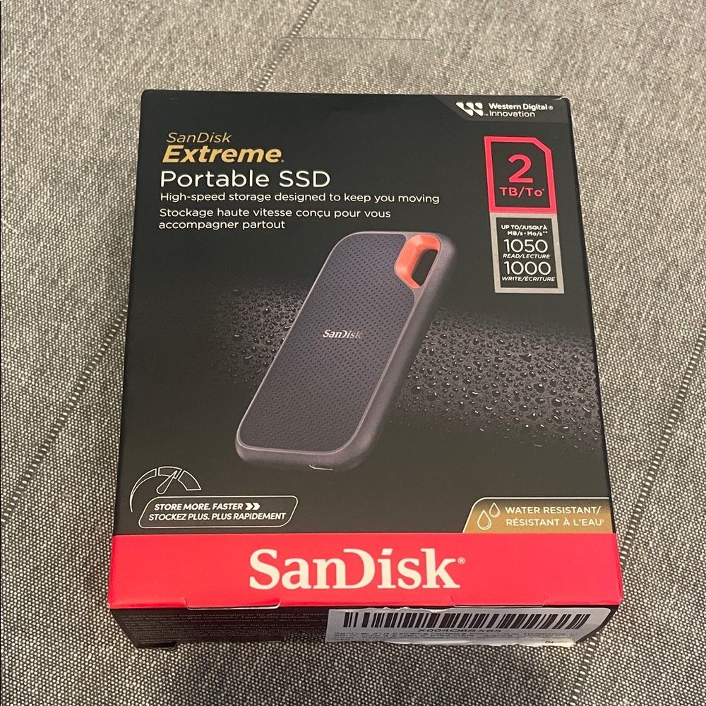 San Disk portable SSD